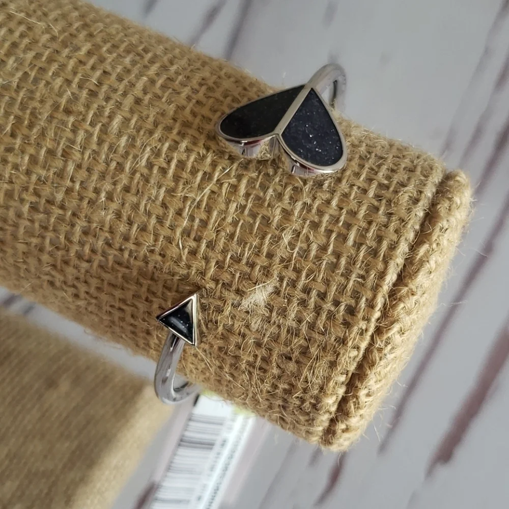 Kate Spade black/silver bracelet